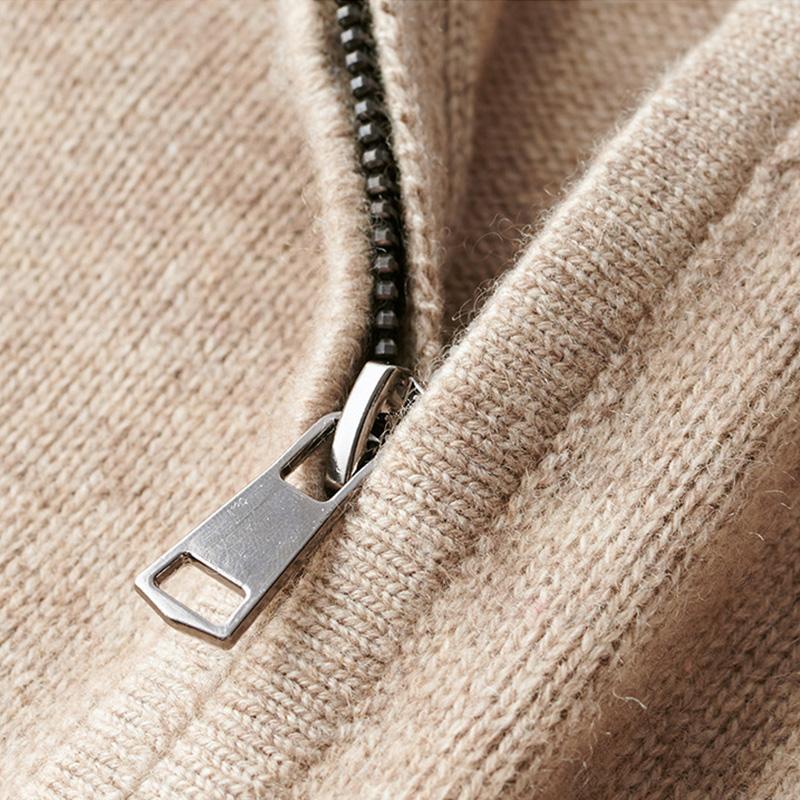 PROVOZA | ZIP-UP SWEATER