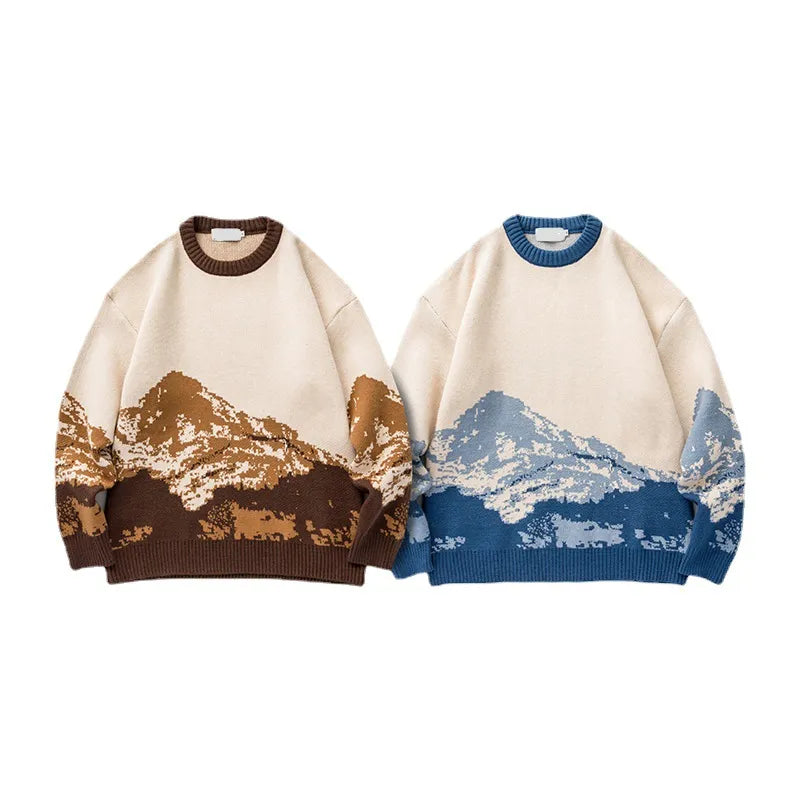 Hills™| Casual Herren Pullover Mountain