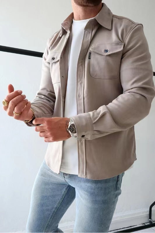 JEROME - HEMDJACKE MIT KNÖPFEN