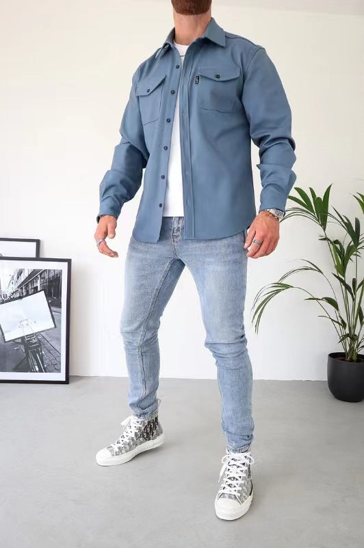 JEROME - HEMDJACKE MIT KNÖPFEN