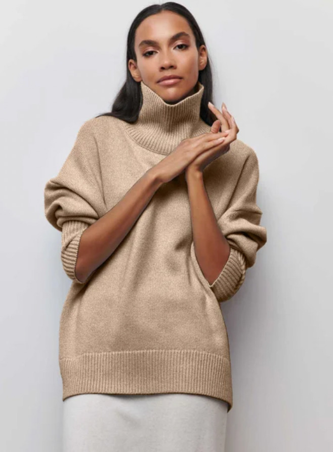 Fenza™| Rollkragenpullover Damen Casual