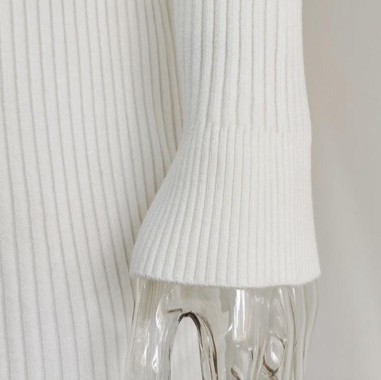 Celien™ | Strickkleid mit Kragen