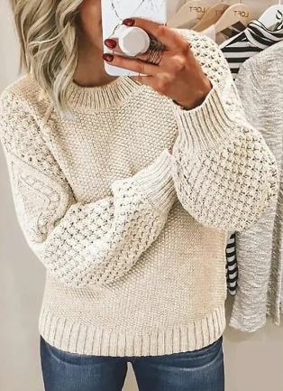 Selin™ | Elegant gestrickter Pullover