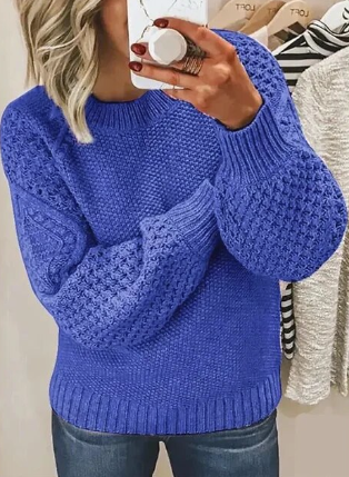 Selin™ | Elegant gestrickter Pullover