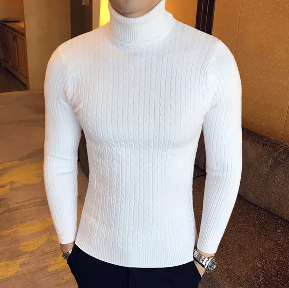 Collin™ - Lässiger Rollkragenpullover