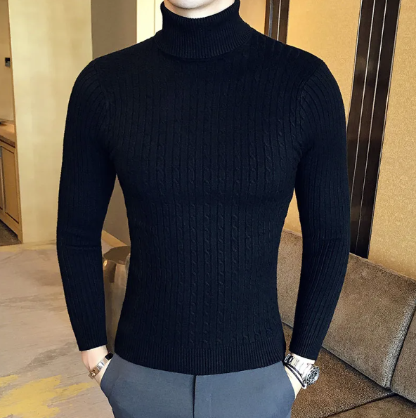 Collin™ - Lässiger Rollkragenpullover