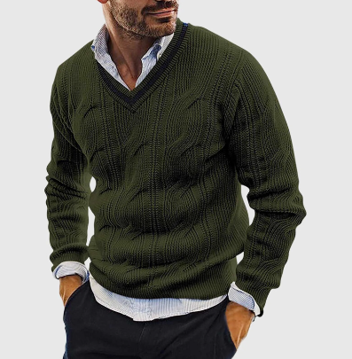 Ezla™ - Lässiger Pullover mit V-Ausschnitt