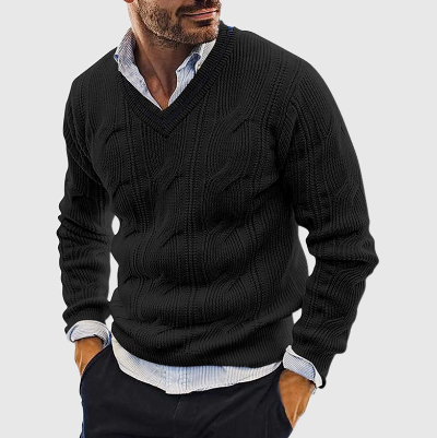 Ezla™ - Lässiger Pullover mit V-Ausschnitt