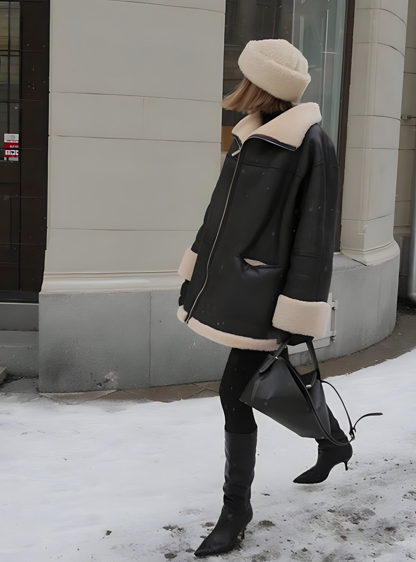 Luna™ - Lederjacke mit Wollfutter