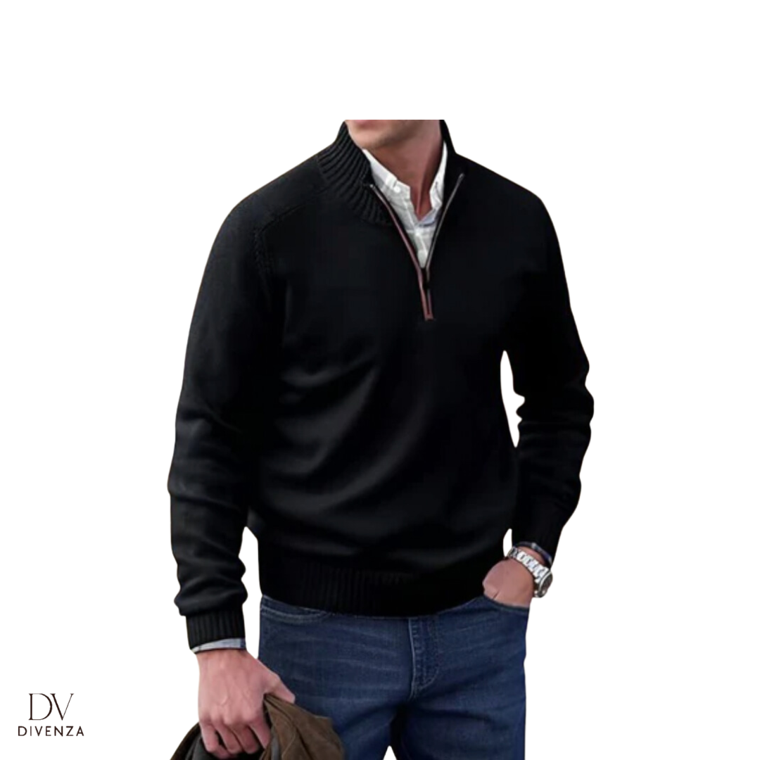 Alex™| Zeitloser Herrenpullover von Elegant Class