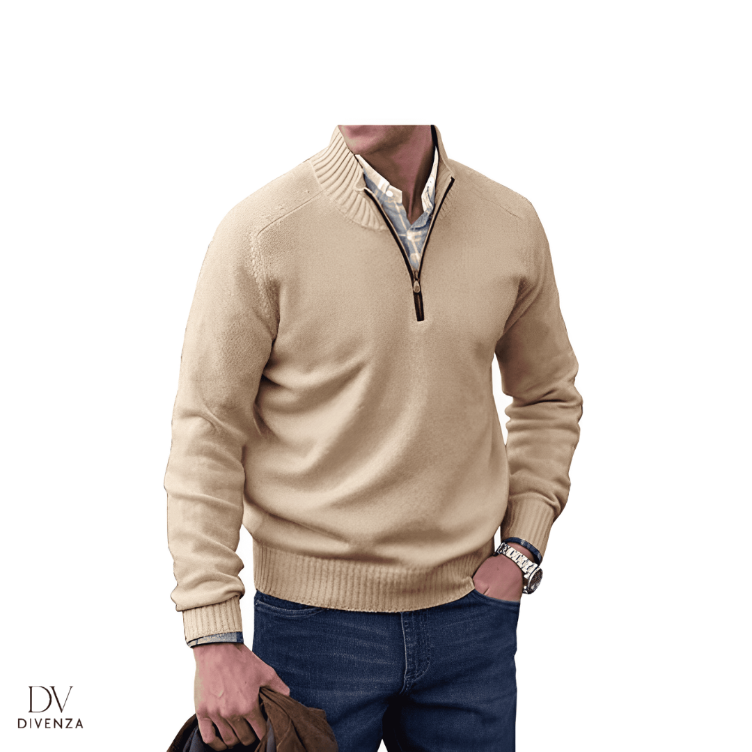 Alex™| Zeitloser Herrenpullover von Elegant Class