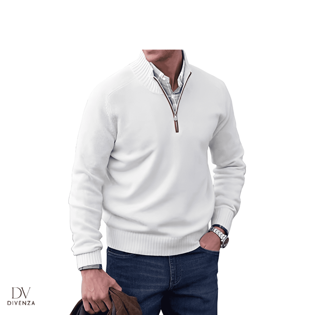 Alex™| Zeitloser Herrenpullover von Elegant Class