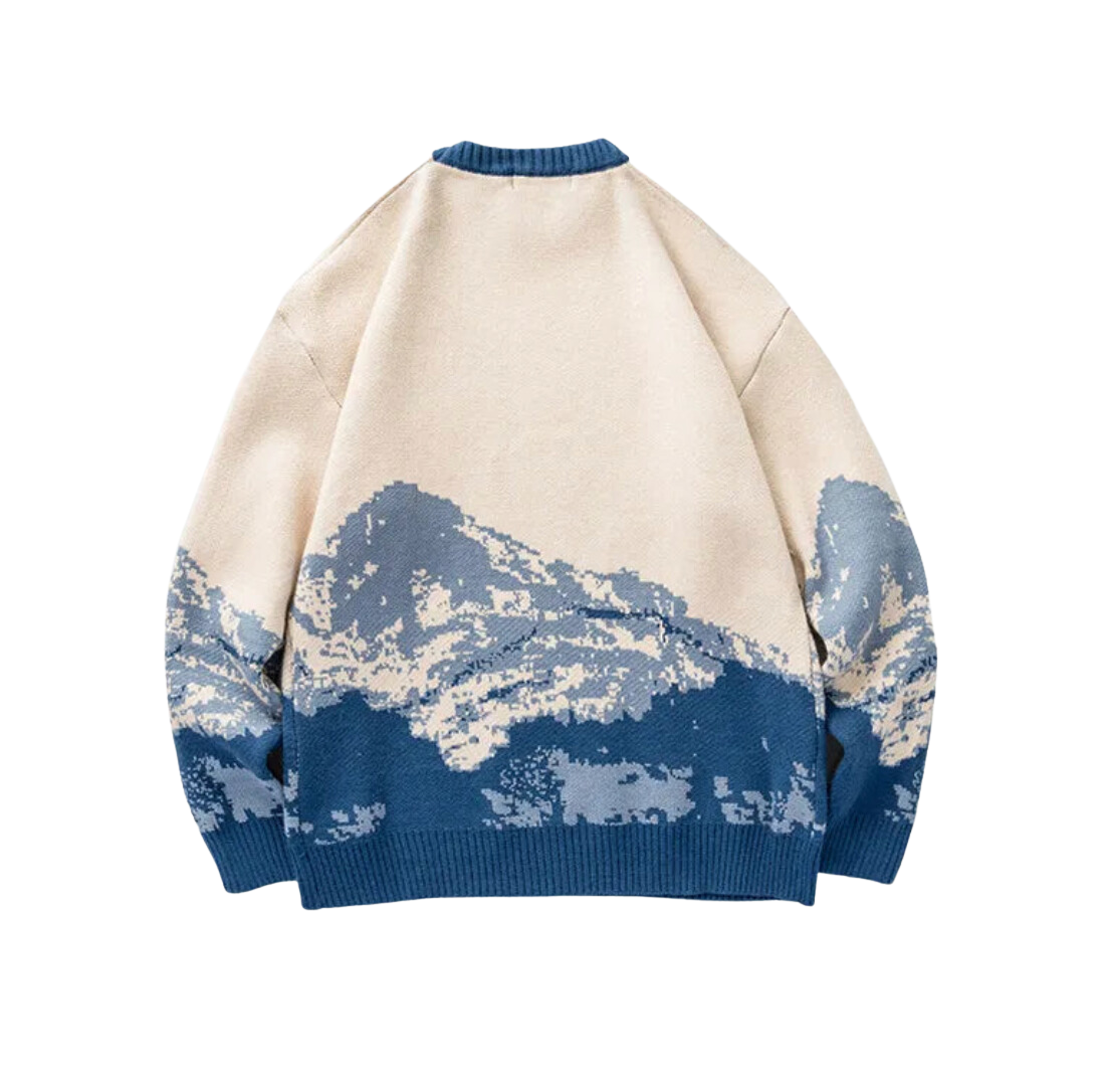 Hills™| Casual Herren Pullover Mountain