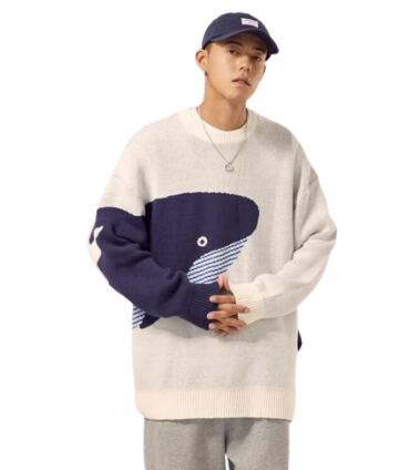 Sweats™| Casual Herren Pullover Hai