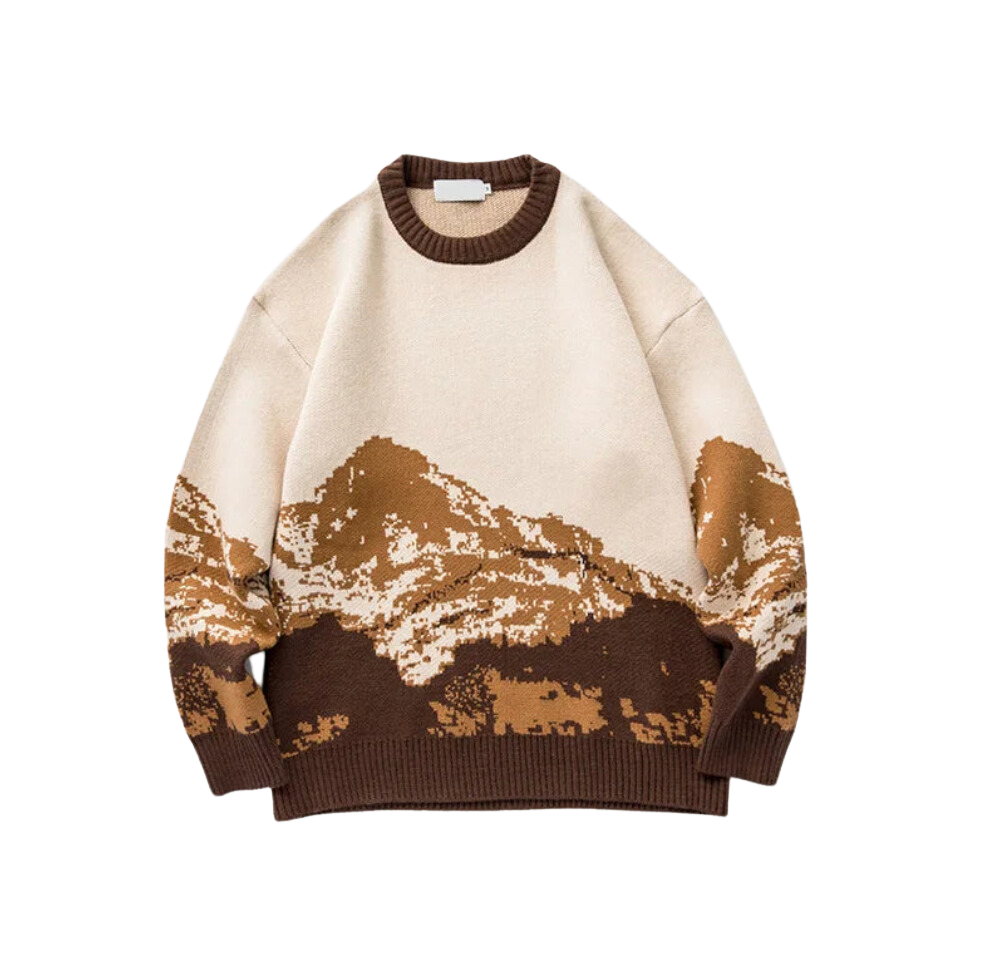 Hills™| Casual Herren Pullover Mountain