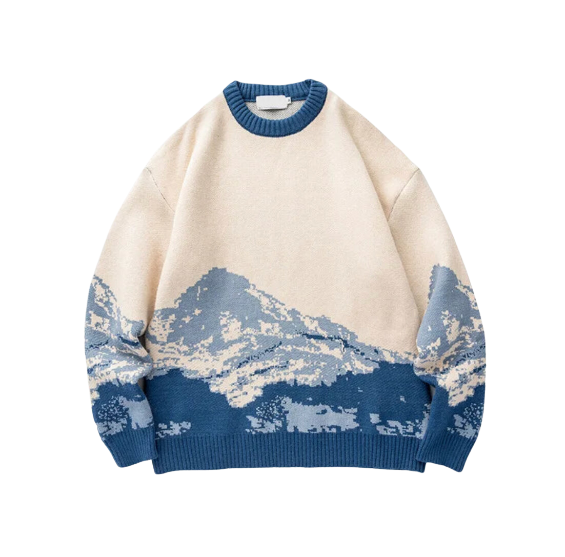 Hills™| Casual Herren Pullover Mountain