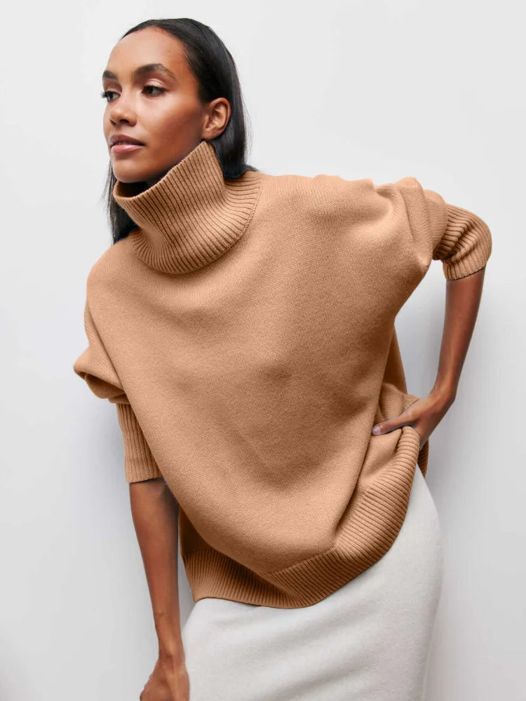 Fenza™| Rollkragenpullover Damen Casual