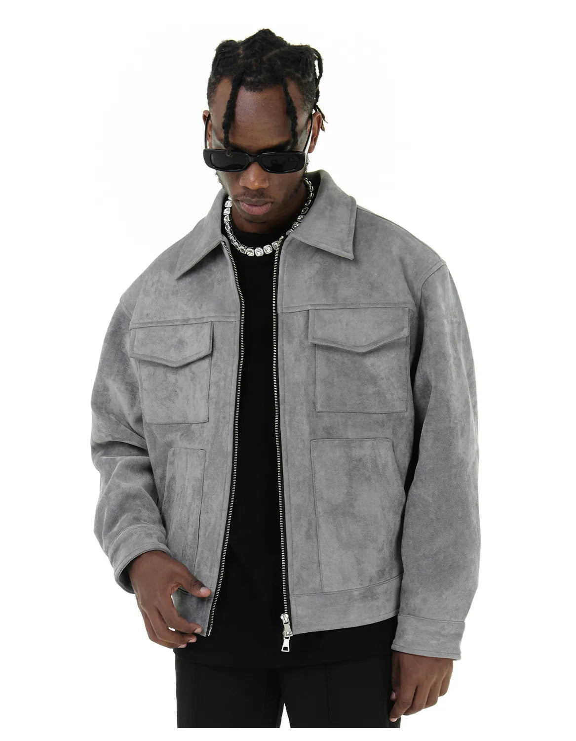 Drip | Herren-Wildlederjacke