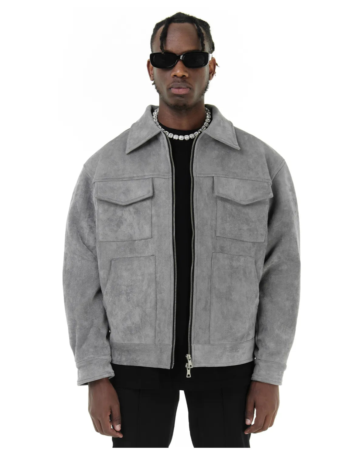 Drip | Herren-Wildlederjacke