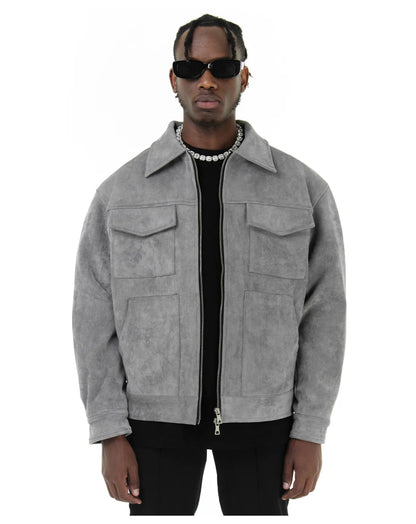 Drip | Herren-Wildlederjacke