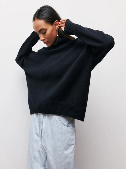 Fenza™| Rollkragenpullover Damen Casual