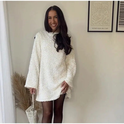 Glamour™ - Glitzerkleid mit Schleife