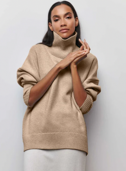 Fenza™| Rollkragenpullover Damen Casual
