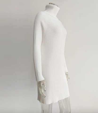 Celien™ | Strickkleid mit Kragen