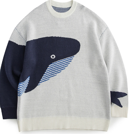 Sweats™| Casual Herren Pullover Hai