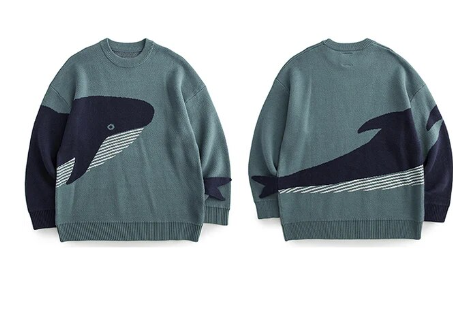 Sweats™| Casual Herren Pullover Hai