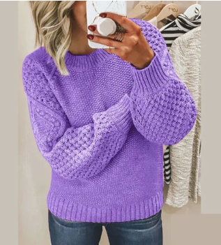 Selin™ | Elegant gestrickter Pullover