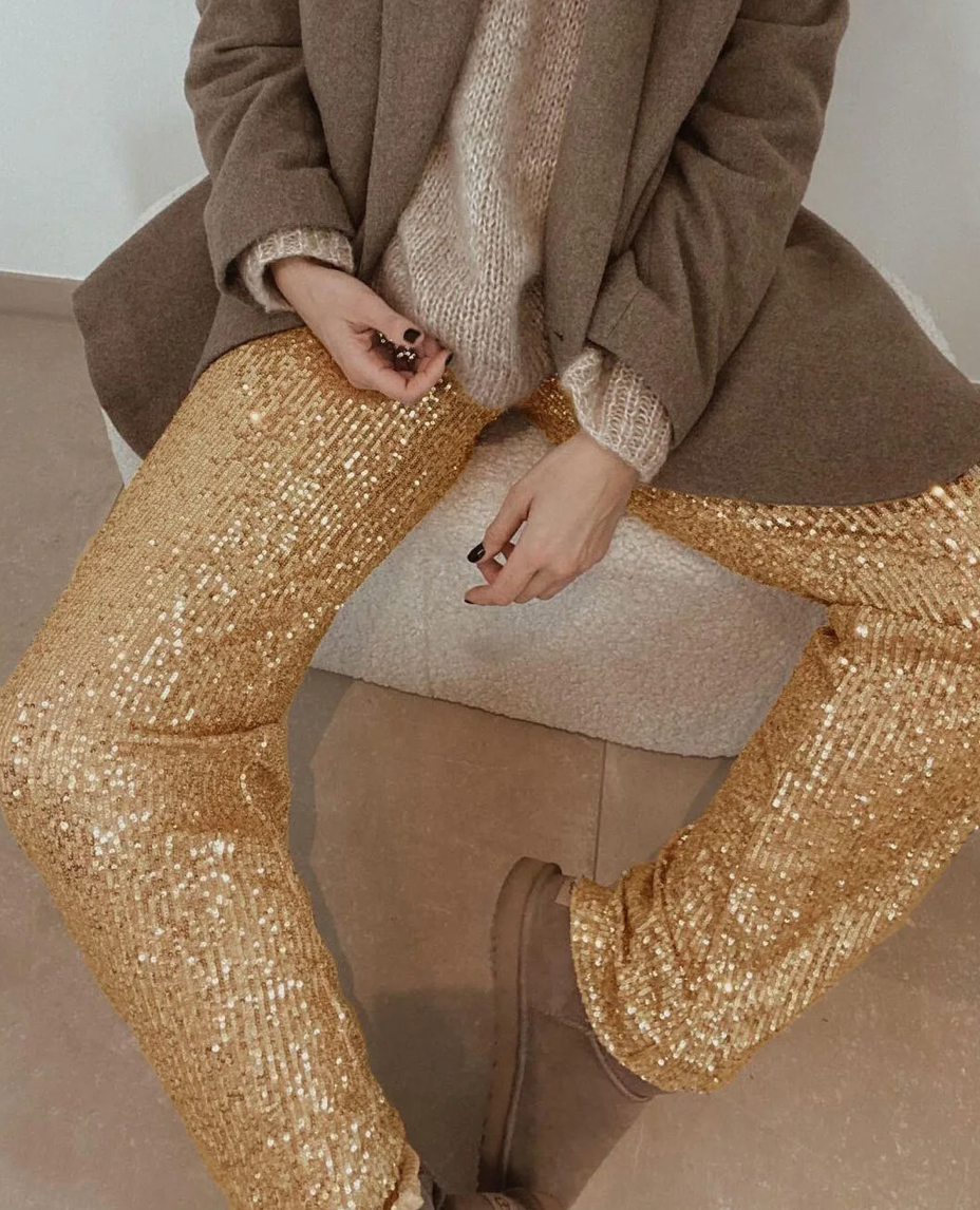 Glamour™ - Glitzerhosen für die kommenden gemütlichen Tage
