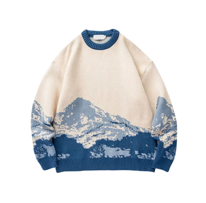 Hills™| Casual Herren Pullover Mountain